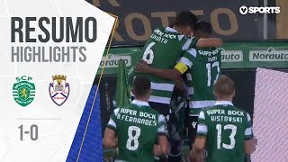 Highlights  Resumo Sporting 10 Feirense Liga 1819 4 [upl. by Aehtorod]