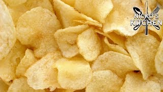 How to make Potato Chips 3 Ingredients [upl. by Reyna100]