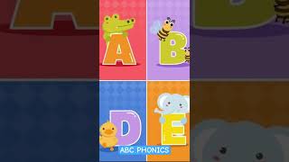 Alphabet phonetic sounds  abc learning for preschoolers  a bcada for apple phonicssong abcd [upl. by Coridon]