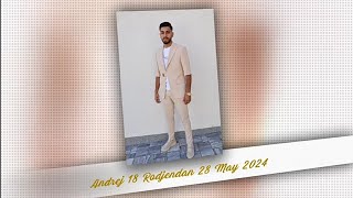 Andrej 18 Rodjendan 28 May 2024 Part 1 Studio Vranje 4k [upl. by Refynnej]