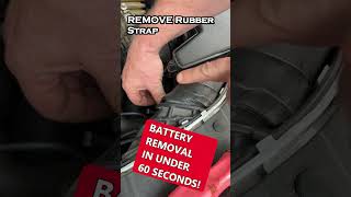 How to remove a Ford Kuga battery in less than 60 seconds shorts fordkuga ford [upl. by Ahsenit]