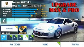 Asphalt 8  PORSCHE 911 GT3 RS UPGRADE MAX amp PRO [upl. by Filmer]