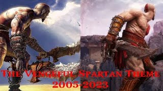 God of War  The Vengeful Spartan Theme ALL Versions 20052023 [upl. by Notfa404]