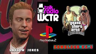 Lazlow Jones WCTR RADIO  GTA San Andreas PS2PS4 [upl. by Ymmot]