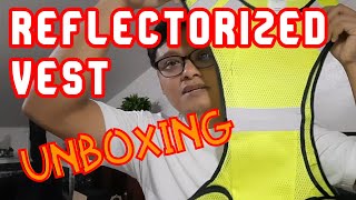 Unboxing Reflectorized Vest For Motorcycle Riders [upl. by Gerti]