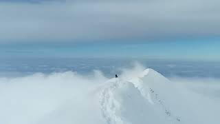 Moldoveanu Peak 2544m  winter [upl. by Yssep]