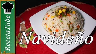 Como Hace Arroz Navideño Colombiano Facil de Hacer  Recetas de Navidad sencillas [upl. by Amerigo321]