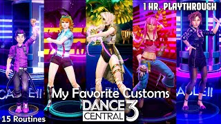 Dance Central 3  My Favorite Custom DLCs  15 routines [upl. by Reinhardt]