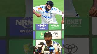 Jaspreet bumrah will do captaincy in 1st test jaspritbumrah captain bgt shorts [upl. by Ahsienak]