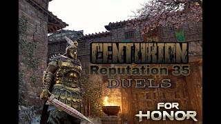 For Honor  Centurion Duels Reputation 35 [upl. by Kera]