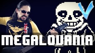 Undertale  Megalovania quotEpic Metalquot Cover Little V [upl. by Jackquelin713]