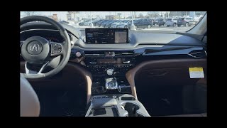 2022 Acura MDX Advanxed Walkthrough [upl. by Nnylrebma]