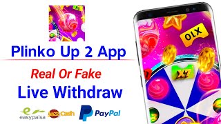 Plinko Up 2  Plinko Up 2 App real or Fake  Plinko Up 2 App withdraw Proof  Plinko Up 2 reviews [upl. by Kutzenco]