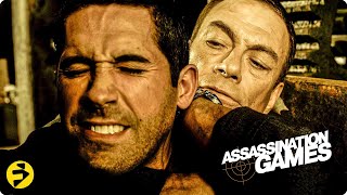 ASSASSINATION GAMES  Fight Scene  Scott Adkins v Jean Claude Van Damme [upl. by Atselec]