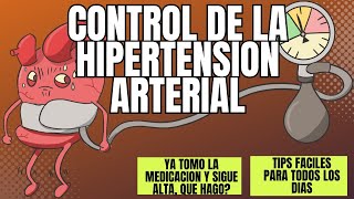 CONTROLA TU PRESION TIPS para manejarla mas alla de las pastillas [upl. by Ahsinid180]