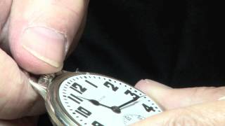 How to Open the Back  Stuck Pocket Watch Case  Easy Fix [upl. by Zetrac138]