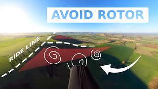 Paragliding CROSSWIND SOARING Tutorial  Tips How To Avoid Rotor [upl. by Ynohtona]