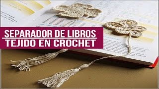 Separador de libros Tejidos a Crochet  Figuras Diseñeos [upl. by Aggappora]