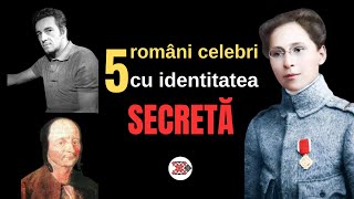 TOP 5 ROMÂNI CELEBRI A CĂROR IDENTITATE ADEVĂRATĂ NU O CUNOȘTI [upl. by Cal866]