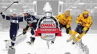 U18 OMHA Championship Highlights  Burlington Eagles vs Markham Waxers [upl. by Peednama]