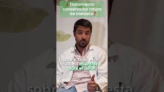 Tratamiento rotura de menisco ✅ sin operación Dr Benjumea  Clínicas H3 [upl. by Onailimixam]