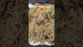 Beef Yakhni pulao 😍❤️😋 [upl. by Hylton]