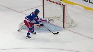 Mats Zuccarello shootout goal vs Washington  12272017 HD [upl. by Eihpos]