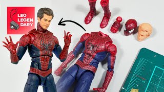 I FIXED the Marvel Legends Amazing SpiderMan 2  STOPMOTION REVIEW [upl. by Geanine]