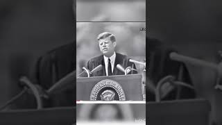 John F Kennedy peace speech politics [upl. by Hasile]