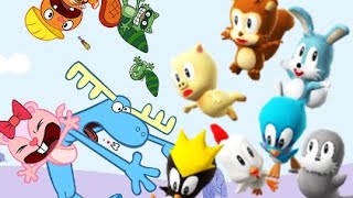 Sonic Lost World Animal Buddies With Happy Tree Friends Voices [upl. by Disini]