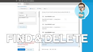 Global Email Deletion on Office 365 [upl. by Leoy909]