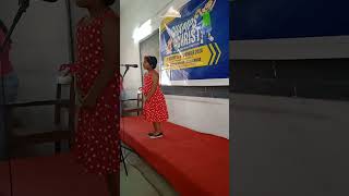 Levina Story telling in Champs for Christ 2024 [upl. by Tekcirc]