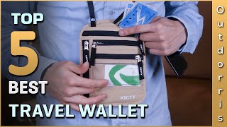 Top 5 Best Travel Wallet Review in 2023 [upl. by Kensell390]