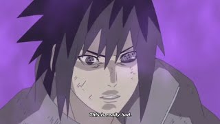 Madara Admits Sasukes Rinnegan Only Sasuke After Madara Can Awaken Choku Tomoe Sharingan Eng Sub [upl. by Yeslaehc888]