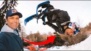 CHALLENGED BY THE SWEDISH SKI TEAM THEY MADE ME DO IT VLOG 1054 [upl. by Nialb]