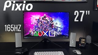 Ultimate 27quot 1440p 165hz Curved Gaming Monitor  165Hz PIXIO PXC277A [upl. by Kermie818]