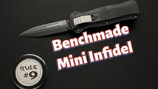 Benchmade Mini Infidel Knife Review [upl. by Darrow]