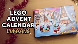 Unboxing The LEGO Harry Potter Advent Calendar [upl. by James]