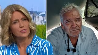 GMBs Susanna Reid has slammed Phillip Schofields TV return with scathing criticism [upl. by Airdnas419]