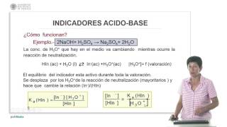 Lección 4 Indicadores ácido base  2224  UPV [upl. by Albright]