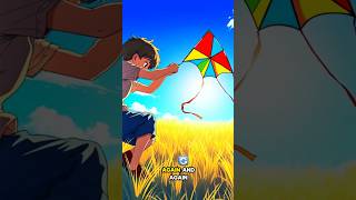 The Boy and the kite 🪁  short motivational story shortsvideo [upl. by Leanahtan]