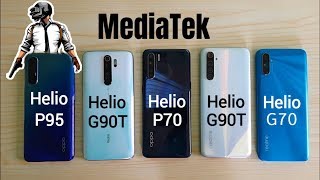 MediaTek Processors 3 Hours PUBG HeatingBattery Drain Test  Helio G90T P95 P70 G70 [upl. by Acsisnarf]