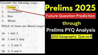 UPSC Prelims 2013 Geography and Mapping PYQ  Analysis amp Value Addition  UPSC 2025 Preparation [upl. by Adnalohs]