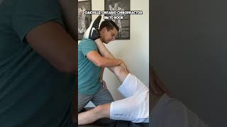 How to stretch a TIGHT hamstring chiropractictreatment [upl. by Ajnek]