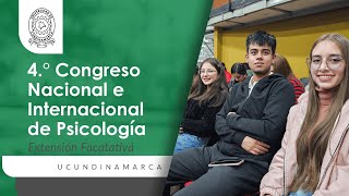 4° Congreso Nacional e Internacional de Psicología extensión Facatativá [upl. by Auberta]