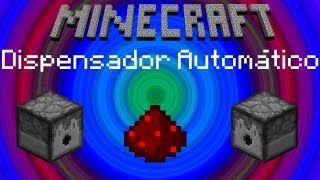 Cómo Hacer un Dispensador Automático  Minecraft Español [upl. by Nitnelav]