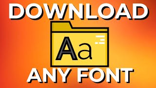 How to Install Fonts on Windows 10 [upl. by Ahsimak]