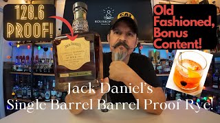 Bourbon Dojo  2023 Jack Daniels Single Barrel Barrel Proof Rye Review [upl. by Asserac]