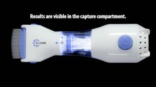 Licetec VComb How it Works to Remove Head Lice amp Eggs [upl. by Aralc]