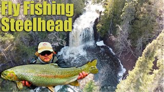 BIG Superior Steelhead on the Fly [upl. by Aieki]